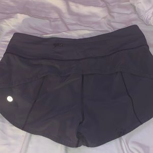 Lululemon Speed Up Shorts in Moonphase
